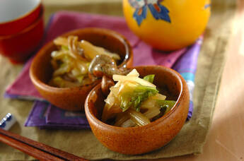 白菜の中華風漬け物