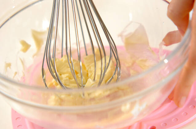 簡単ジャムクッキーの作り方の手順1