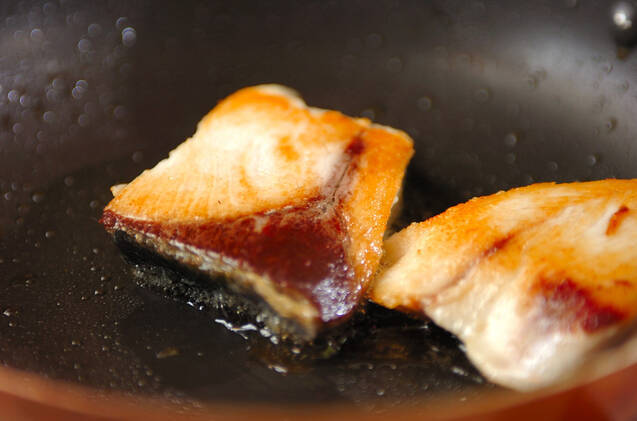 ブリのショウガ煮の作り方の手順2