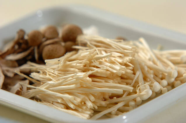 炒めキノコの甘酢和えの作り方の手順1