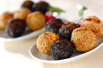 カボチャのスマイルセサミボール