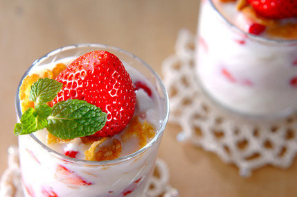 イチゴミルクデザート