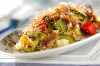 ゴーヤと豚バラ肉の塩炒め