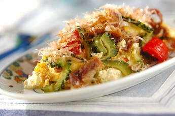 ゴーヤと豚バラ肉の塩炒め