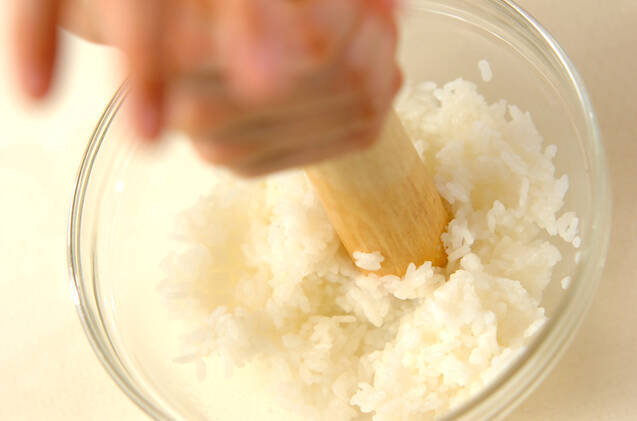 ご飯団子のお吸い物の作り方の手順1