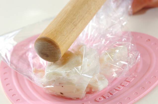 長芋と塩昆布の和え物の作り方の手順1