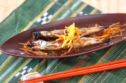 シシャモの甘酢漬け