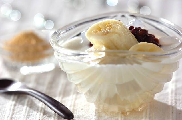 ココナッツバナナ汁粉