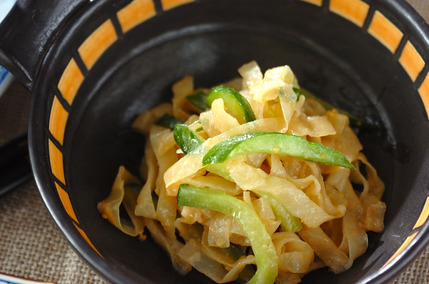 コリコリクラゲのからし和え