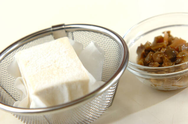 くずし豆腐の中華和えの作り方の手順1