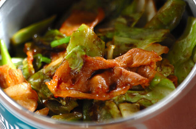 豚肉とキャベツの炒め物