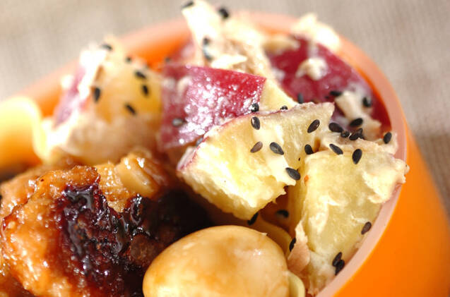 サツマイモサラダ