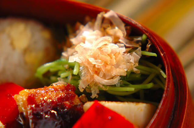 豆苗のショウガ風味おひたし