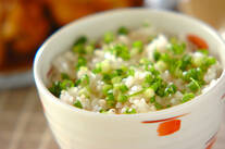 ショウガ香る！あっさりホタテご飯