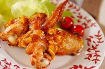 鶏手羽肉のピリ辛ナッツソース