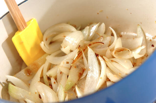 イカのトマトカレーの作り方の手順5