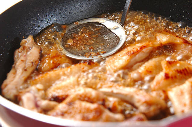 鶏リブの甘煮の作り方の手順5