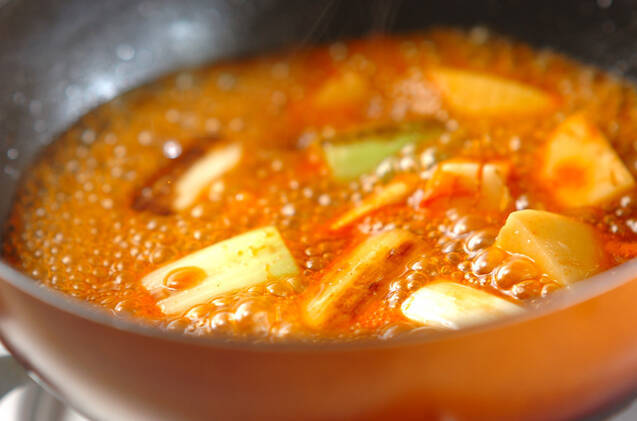 タケノコのピリ辛煮の作り方の手順3