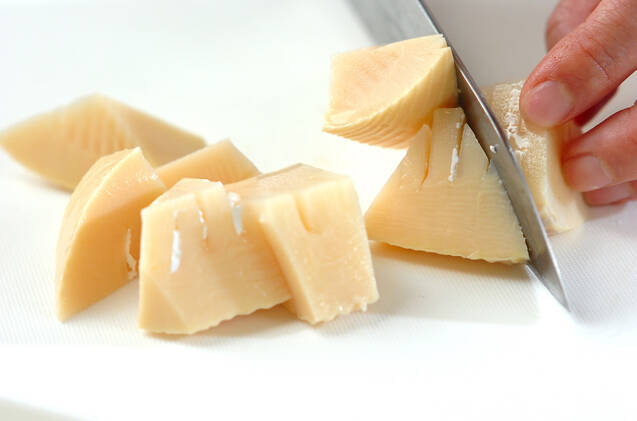 タケノコのピリ辛煮の作り方の手順1