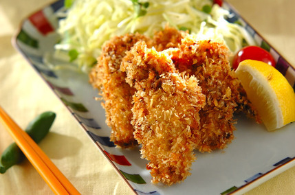 アジのマスタードフライ