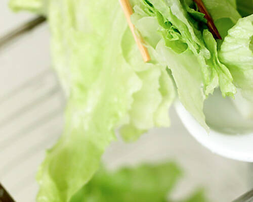 レタスのジュースの作り方の手順2