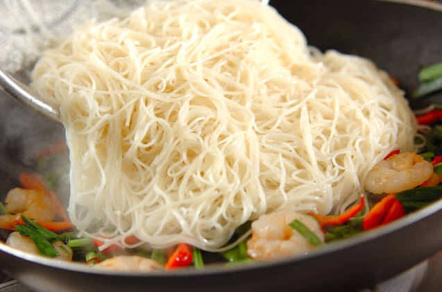 エスニック風素麺チャンプルーの作り方の手順7