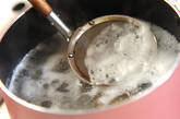 アサリと水餃子のスープの作り方2