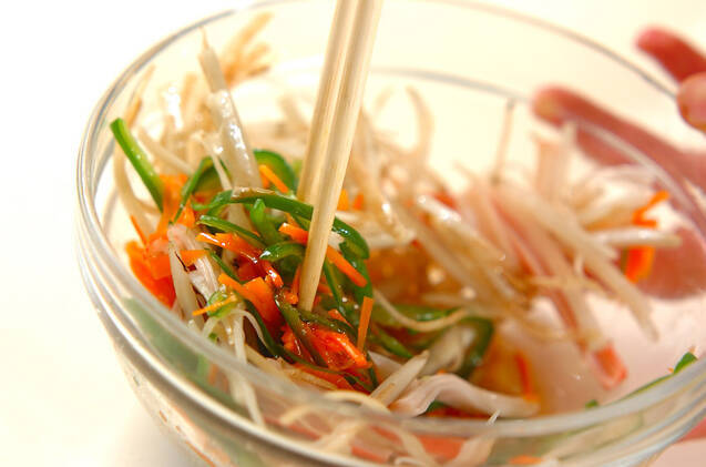 ゴボウのピリ辛サラダの作り方の手順7