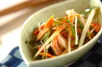 ゴボウのサラダ