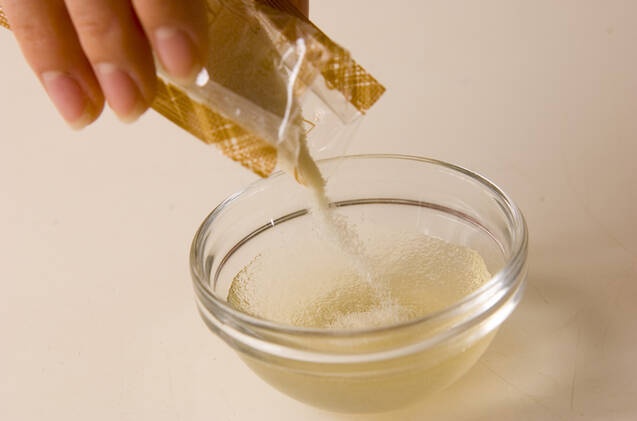 レモンパンナコッタの作り方の手順1