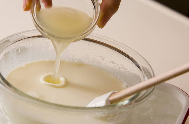 レモンパンナコッタの作り方の手順3