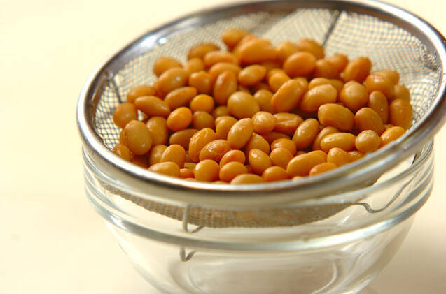 水煮豆のスープの作り方の手順1