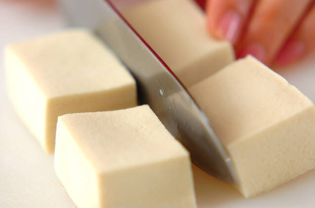 高野豆腐のみそ煮の作り方の手順2