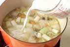 牡蠣の和風みそシチューの作り方の手順5