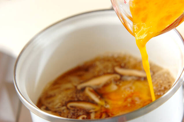 トロトロ卵のエビ天丼の作り方の手順7