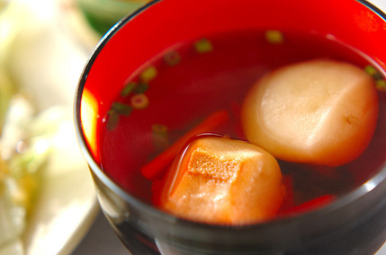 丸麩のお吸い物