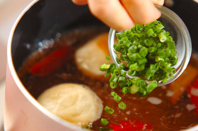 丸麩のお吸い物の作り方の手順4