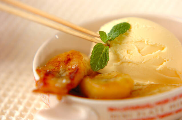 バナナのメープルソテーの作り方の手順3