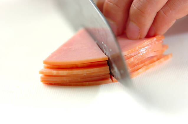 アスパラのホットサラダの作り方の手順3