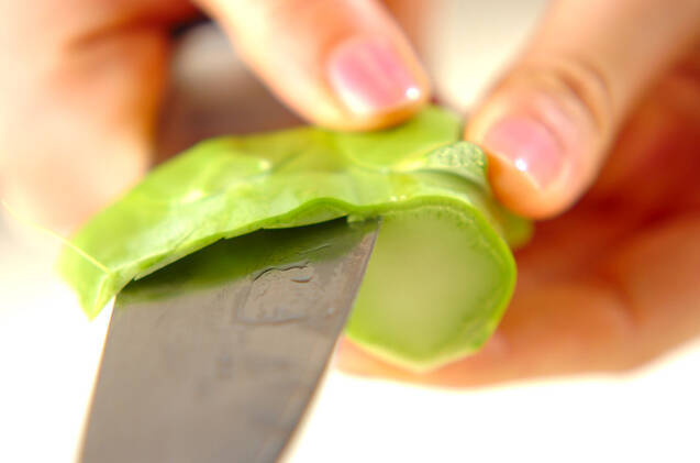 ブロッコリーの温玉サラダの作り方の手順1