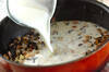 ヒジキと大豆のミルクスープの作り方の手順8