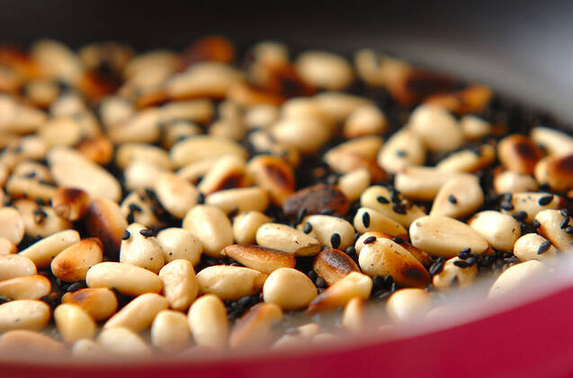 松の実クッキーの作り方の手順3