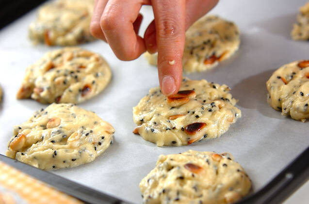 松の実クッキーの作り方の手順7