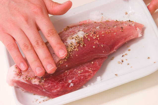 ゆで豚と温野菜の作り方の手順1