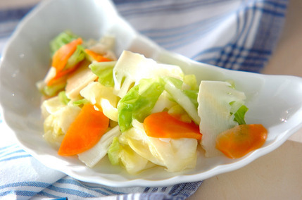 春キャベツのハチミツ漬け