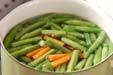 サヤインゲンのゴマ和えの作り方4
