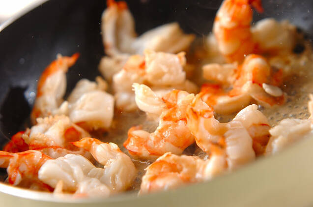 エビのエスニック炒めの作り方の手順4