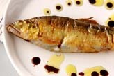 鮎の洋風塩焼き