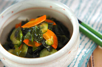 ワカメのサッパリ酢の物