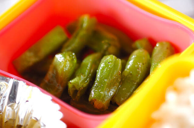 インゲンのシンプルソテー